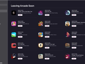 15个游戏即将离开Apple Arcade，或因协议到期